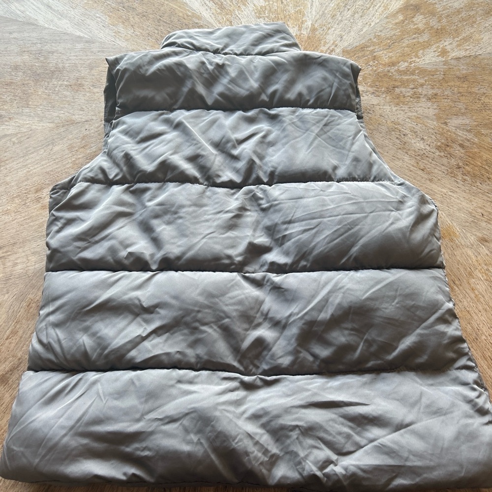 Vintage U.S. Polo Assn. Gray Puffer Vest